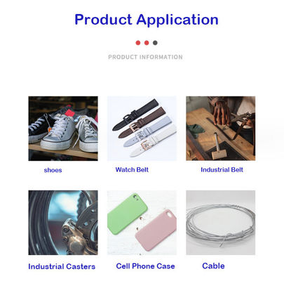 Fiber TPU Granules With Transparent And Customized Color Options Offering High Tensile Strength And Compression Deformation Resistance Widely Use